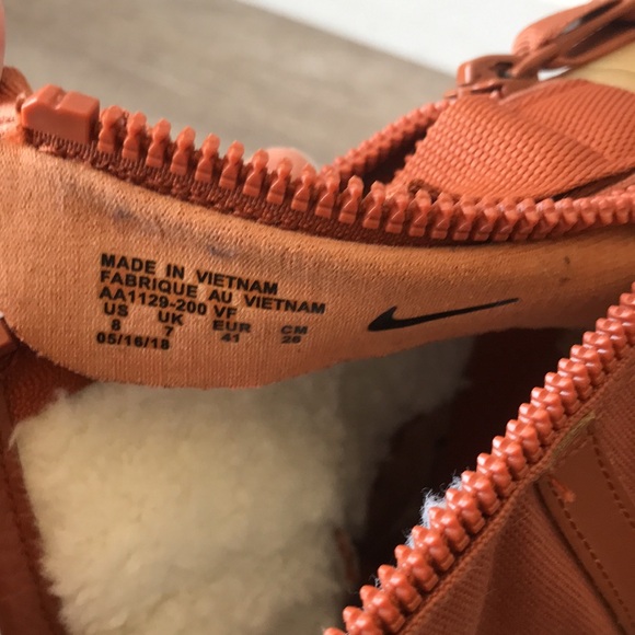 Nike SF Air Force 1 Mid Premium Lifestyle Shoes Mens Size 8 Praline AA1129 20 - Picture 4 of 11